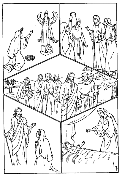 Dessin à colorier: Jesus (Personnages) #99013 - Coloriages à Imprimer Gratuits