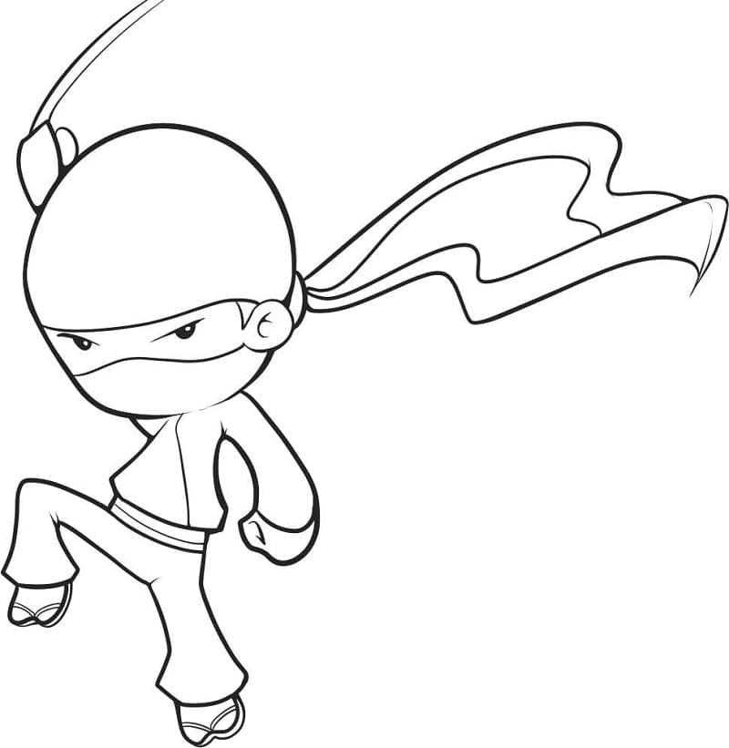 Coloriage gratuit Ninja #187817 de la collection Personnages à imprimer Coloriage gratuit Ninja #187817 de la collection Personnages à imprimer