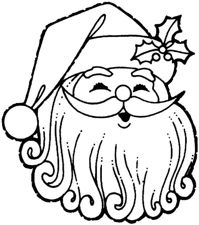Dessin à colorier: Père Noël (Personnages) #104677 - Coloriages à Imprimer Gratuits