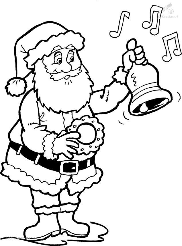 Dessin à colorier: Père Noël (Personnages) #104791 - Coloriages à Imprimer Gratuits