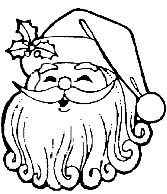 Dessin à colorier: Père Noël (Personnages) #104842 - Coloriages à Imprimer Gratuits