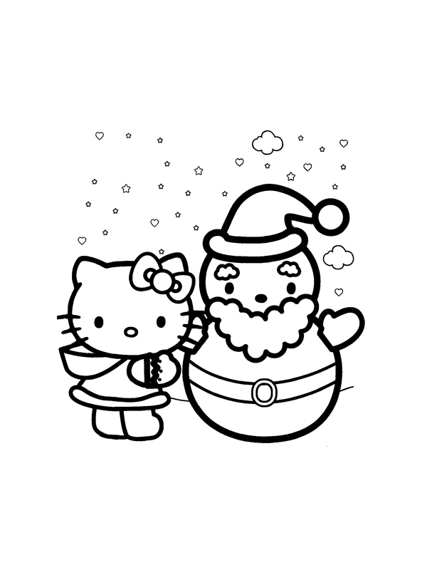 Dessin à colorier: Père Noël (Personnages) #104871 - Coloriages à Imprimer Gratuits