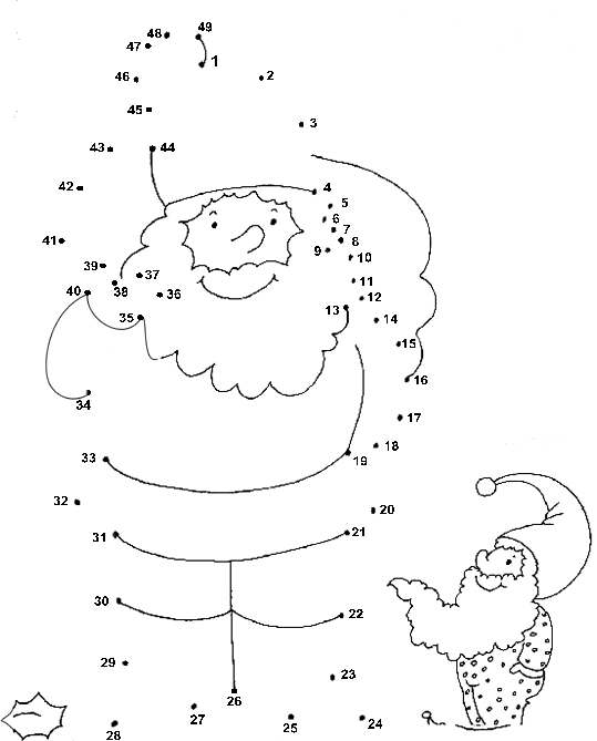 Dessin à colorier: Père Noël (Personnages) #104909 - Coloriages à Imprimer Gratuits