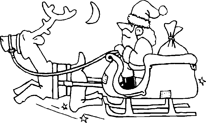 Dessin Père Noël #104916 (Personnages) à colorier – Coloriages à imprimer