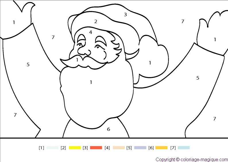 Dessin à colorier: Père Noël (Personnages) #104948 - Coloriages à Imprimer Gratuits