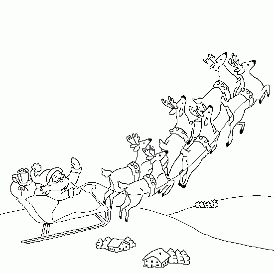 Dessin à colorier: Père Noël (Personnages) #104987 - Coloriages à Imprimer Gratuits