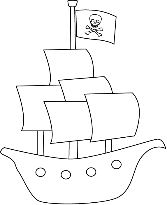 Dessin à colorier: Pirate (Personnages) #105049 - Coloriages à Imprimer Gratuits