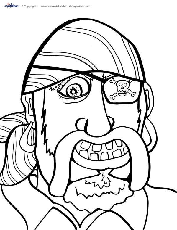 Dessin à colorier: Pirate (Personnages) #105065 - Coloriages à Imprimer Gratuits