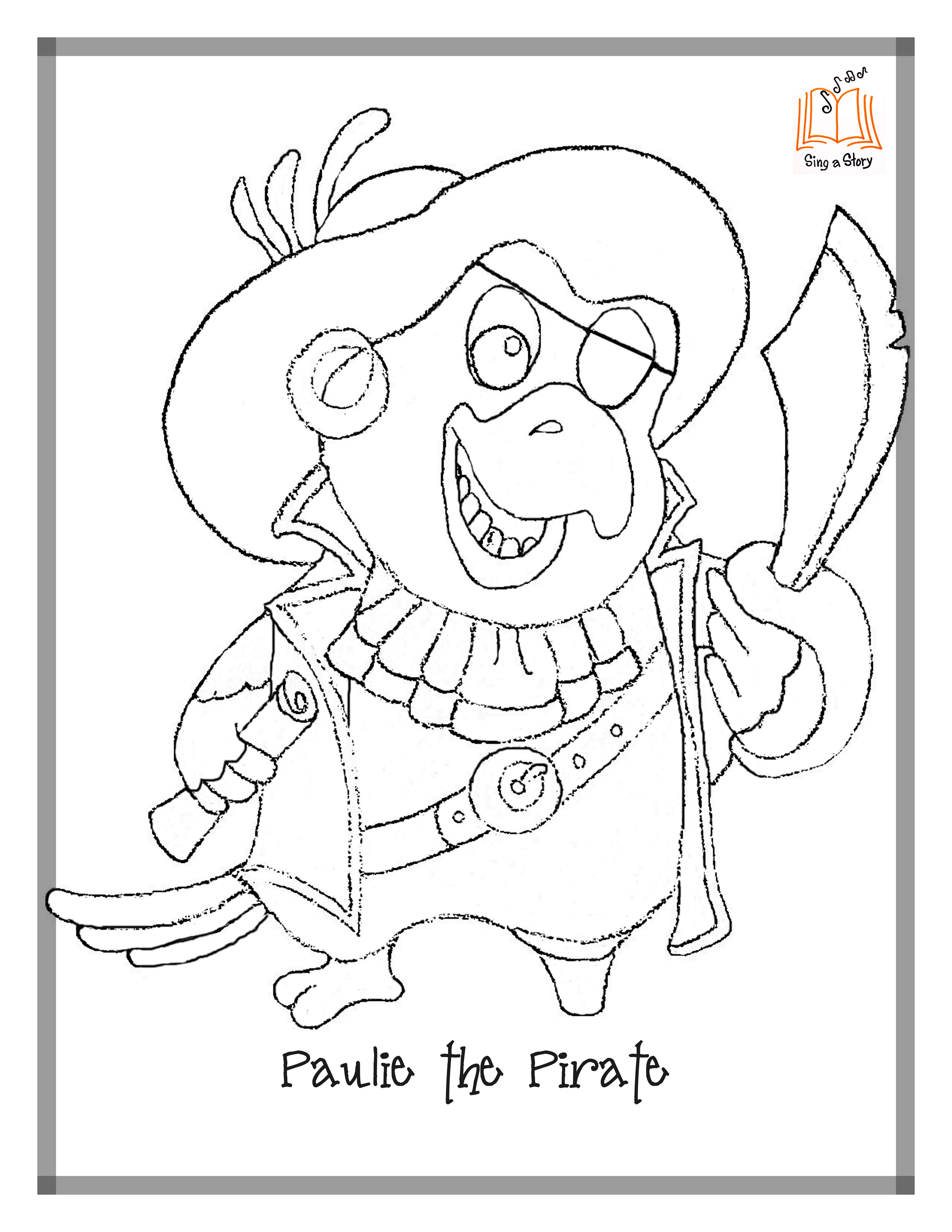 Dessin à colorier: Pirate (Personnages) #105102 - Coloriages à Imprimer Gratuits