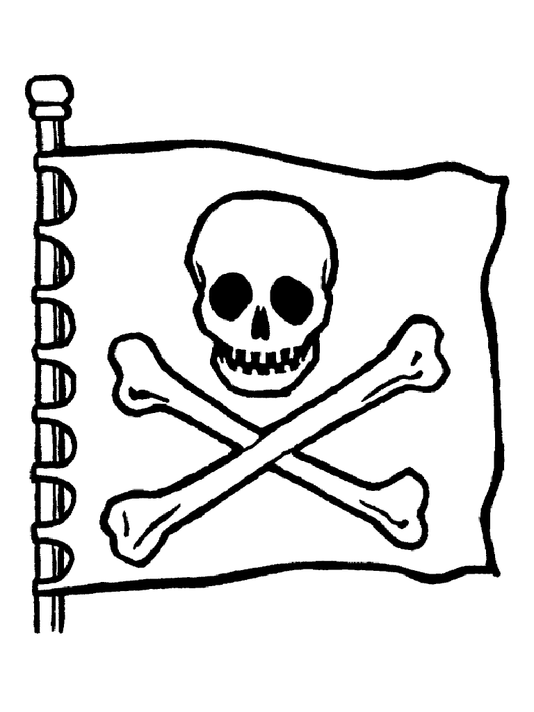Dessin à colorier: Pirate (Personnages) #105148 - Coloriages à Imprimer Gratuits