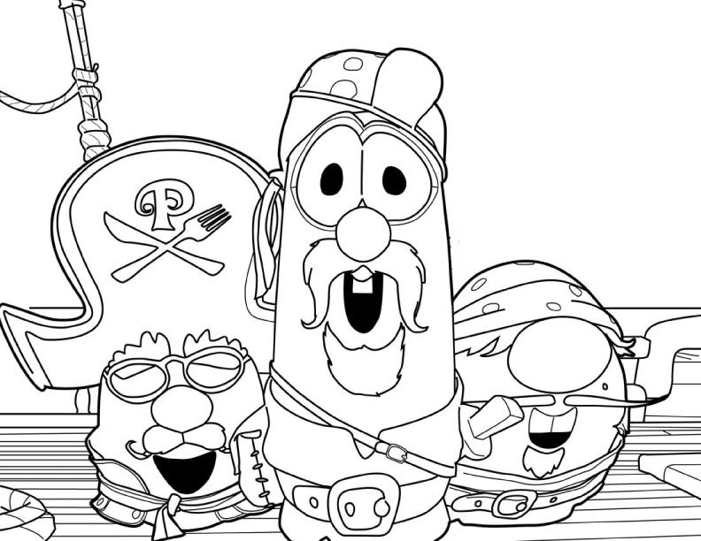 Dessin à colorier: Pirate (Personnages) #105191 - Coloriages à Imprimer Gratuits