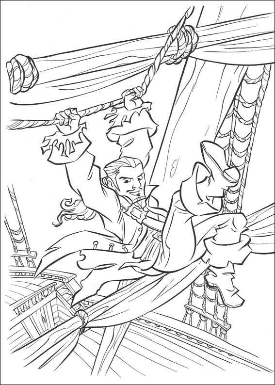 Dessin à colorier: Pirate (Personnages) #105199 - Coloriages à Imprimer Gratuits