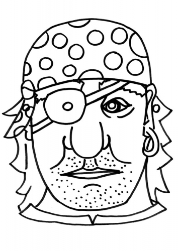 Dessin à colorier: Pirate (Personnages) #105245 - Coloriages à Imprimer Gratuits