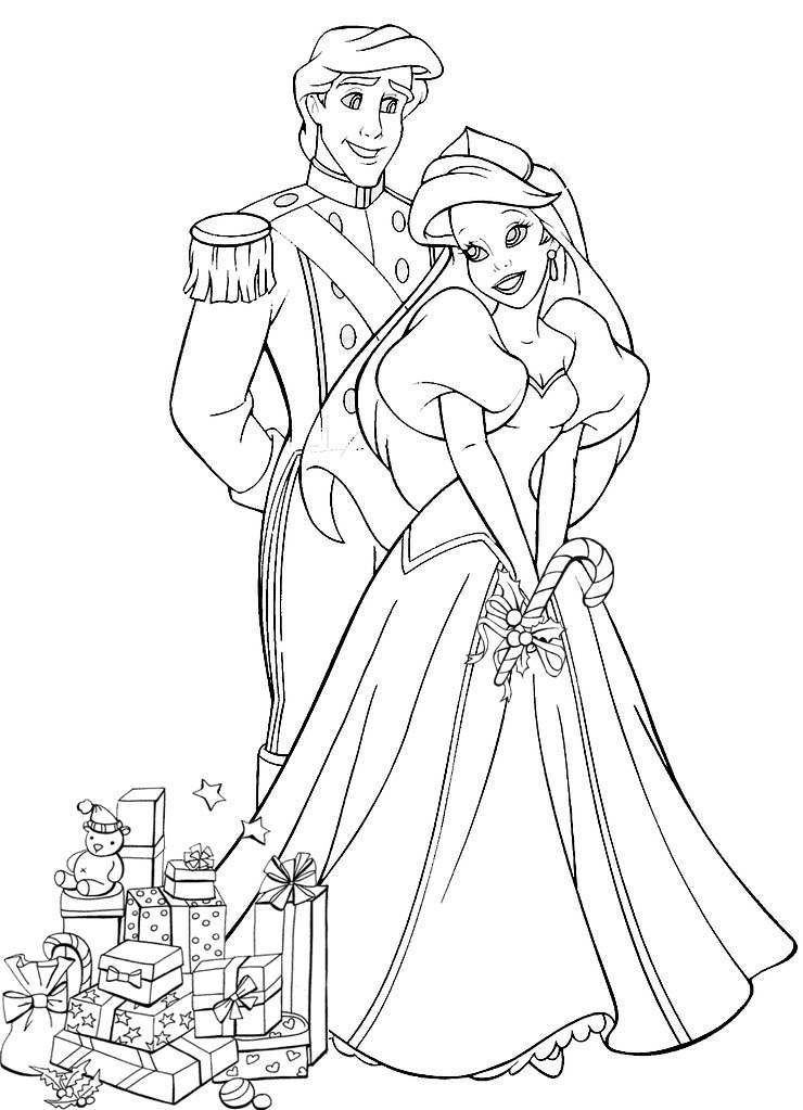 Dessin à colorier: Princesse (Personnages) #85209 - Coloriages à Imprimer Gratuits