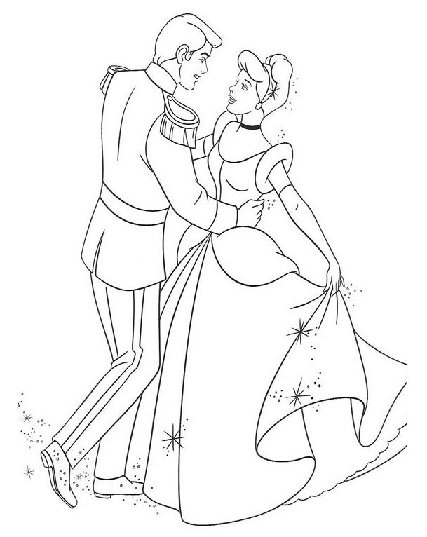 Dessin à colorier: Princesse (Personnages) #85213 - Coloriages à Imprimer Gratuits