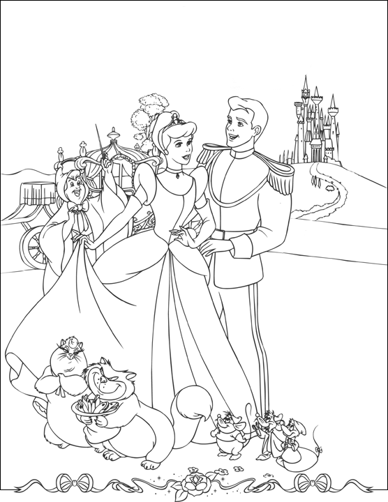 Dessin à colorier: Princesse (Personnages) #85307 - Coloriages à Imprimer Gratuits