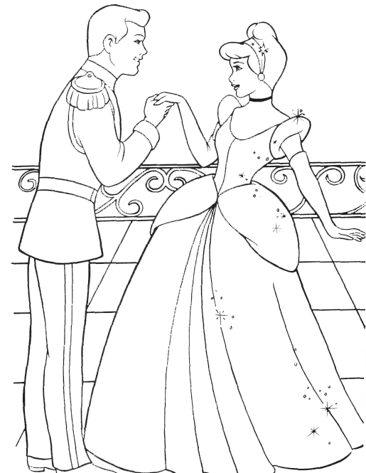 Dessin à colorier: Princesse (Personnages) #85314 - Coloriages à Imprimer Gratuits