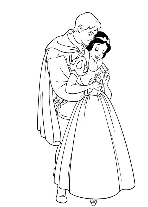 Dessin à colorier: Princesse (Personnages) #85320 - Coloriages à Imprimer Gratuits