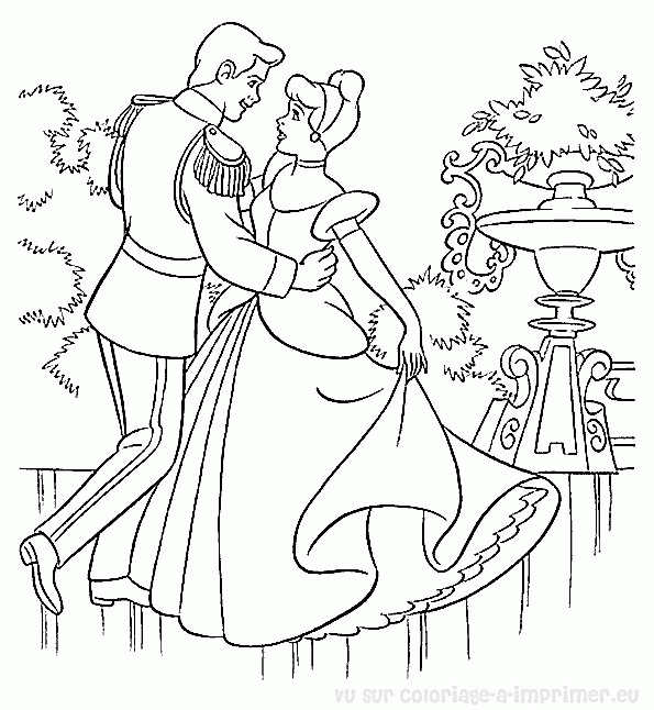 Dessin à colorier: Princesse (Personnages) #85354 - Coloriages à Imprimer Gratuits