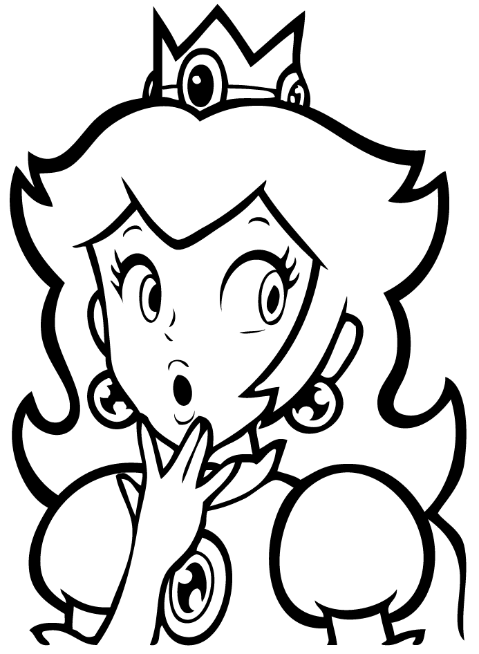 Dessin à colorier: Princesse (Personnages) #85390 - Coloriages à Imprimer Gratuits