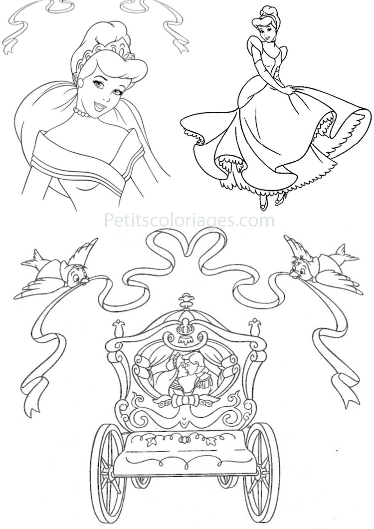 Dessin à colorier: Princesse (Personnages) #85486 - Coloriages à Imprimer Gratuits