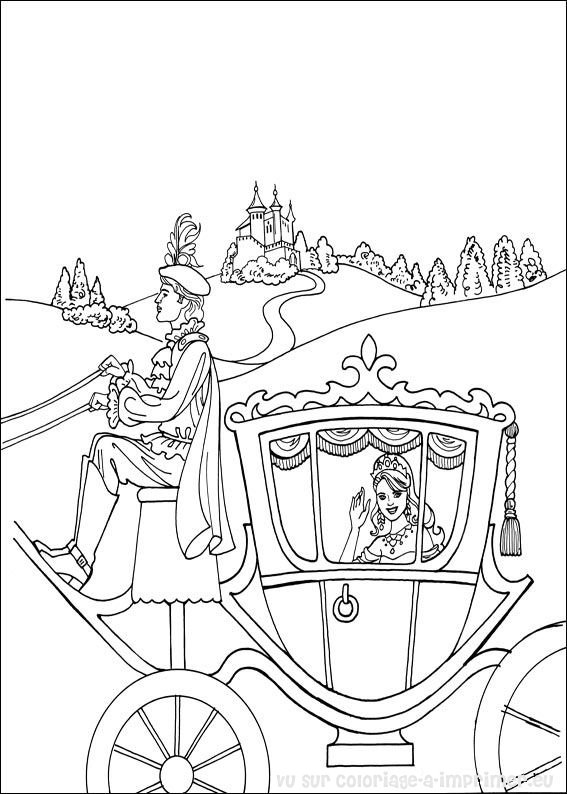 Dessin à colorier: Princesse (Personnages) #85498 - Coloriages à Imprimer Gratuits