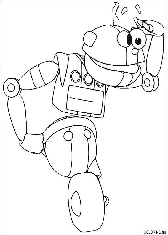 Dessin à colorier: Robot (Personnages) #106615 - Coloriages à Imprimer Gratuits