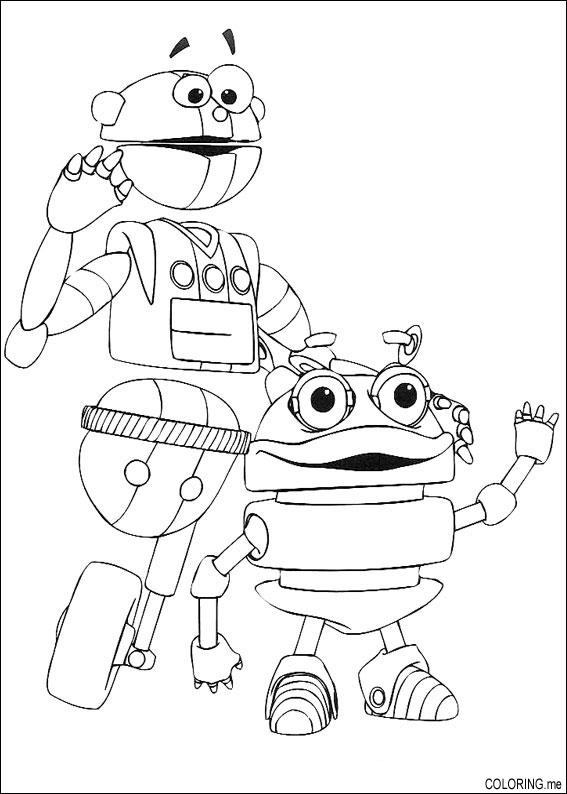 Dessin à colorier: Robot (Personnages) #106621 - Coloriages à Imprimer Gratuits