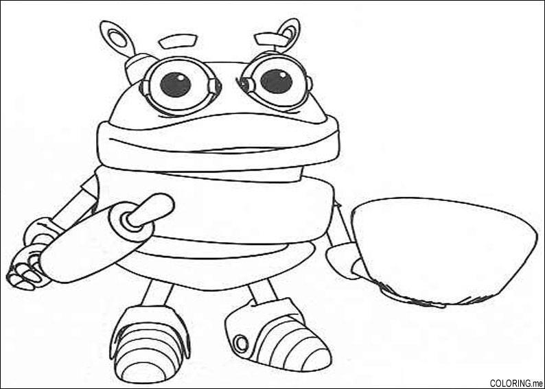 Dessin à colorier: Robot (Personnages) #106740 - Coloriages à Imprimer Gratuits