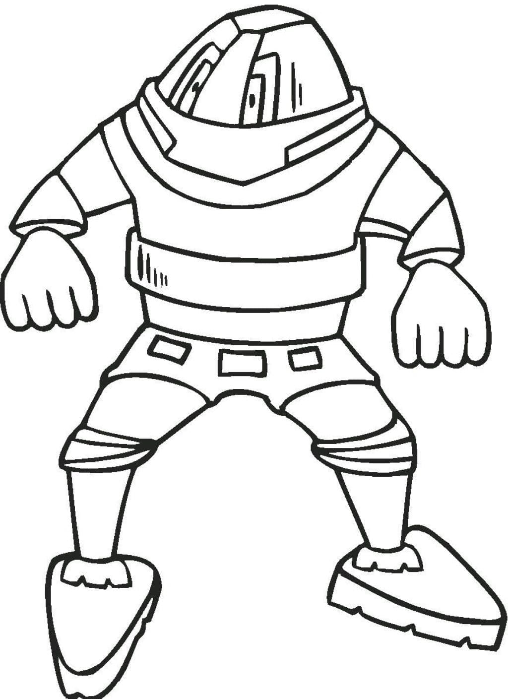 Dessin Robot #178922 à colorier de la série Personnages, gratuit à télécharger et imprimer
