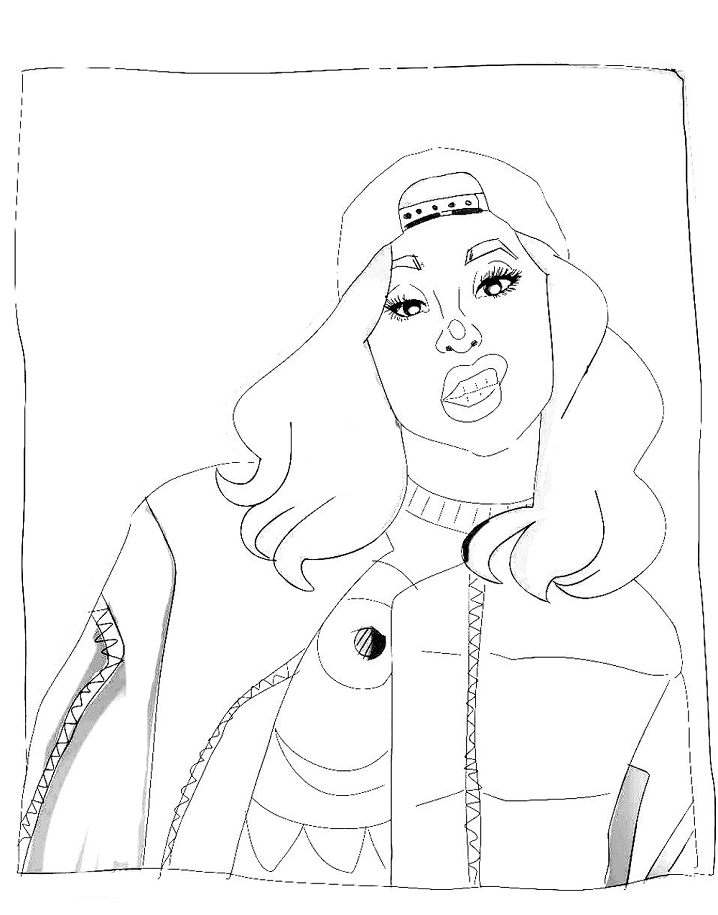 Coloriage gratuit Cardi B #173563 de la collection Personnes célèbres à imprimer Coloriage gratuit Cardi B #173563 de la collection Personnes célèbres à imprimer