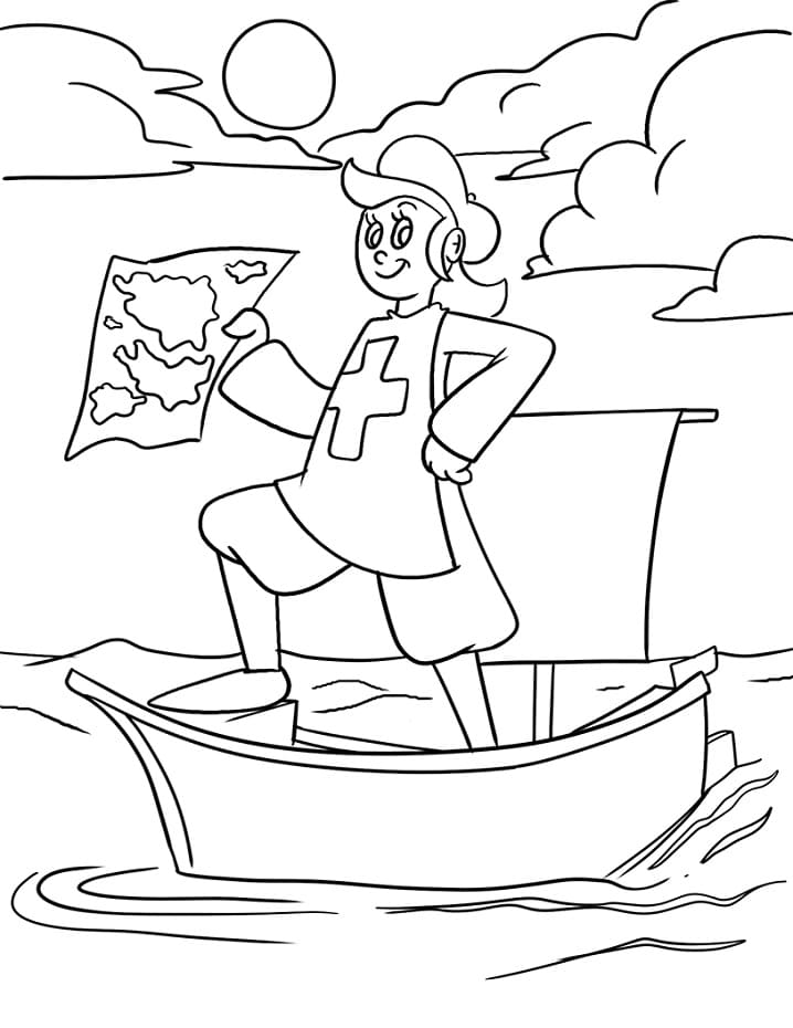 Coloriage gratuit Christophe Colomb #173566 de la collection Personnes célèbres à imprimer Coloriage gratuit Christophe Colomb #173566 de la collection Personnes célèbres à imprimer