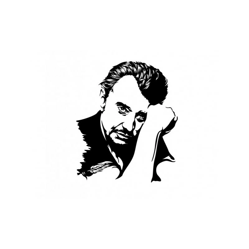 Coloriage gratuit pour enfants et adultes Johnny Hallyday #123196, collection Personnes célèbres