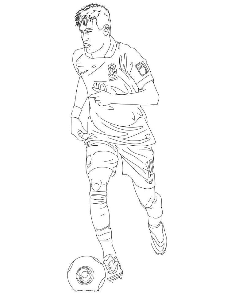 Coloriage gratuit Neymar #179456 de la collection Personnes célèbres à imprimer Coloriage gratuit Neymar #179456 de la collection Personnes célèbres à imprimer