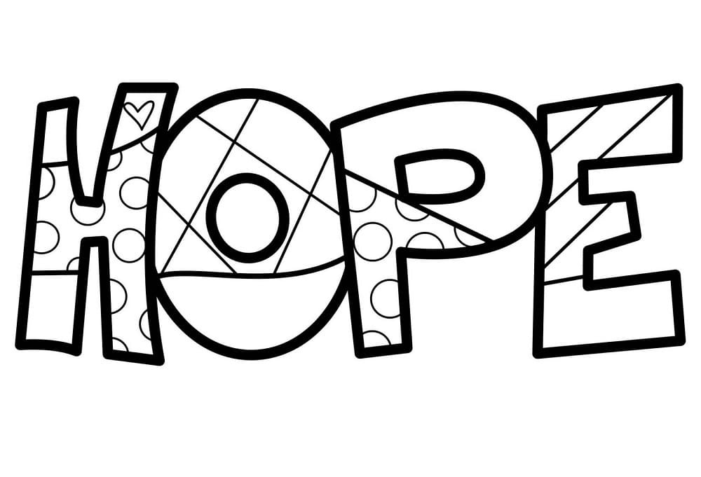 Coloriage gratuit Romero Britto #196827 de la collection Personnes célèbres à imprimer