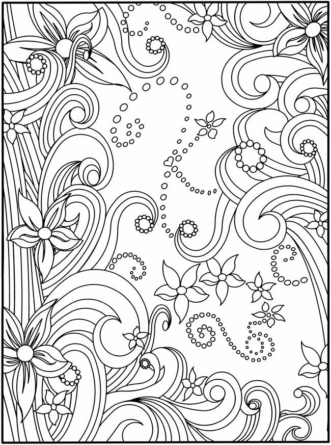 Dessin à colorier: Anti-stress (Relaxation) #126840 - Coloriages à Imprimer Gratuits