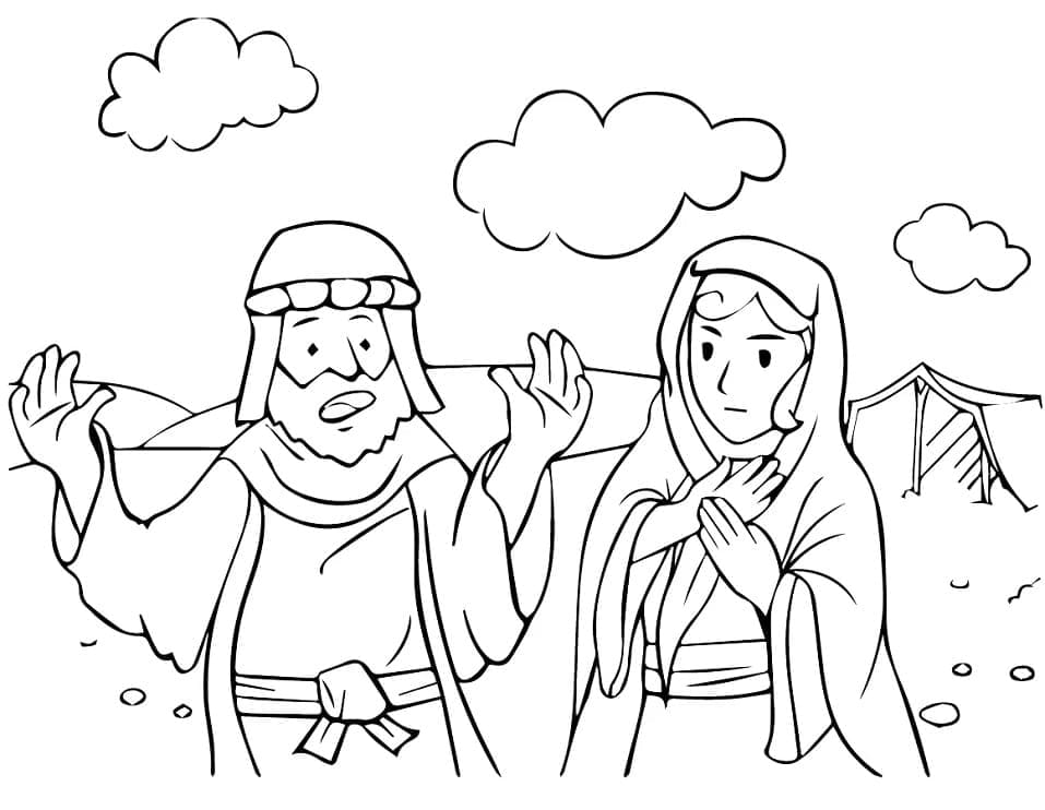 Coloriage gratuit pour enfants et adultes Bible #194224, collection Religion et Mythologie