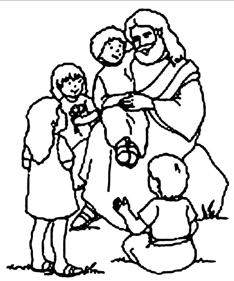 Coloriage gratuit pour enfants et adultes Bible #194225, collection Religion et Mythologie