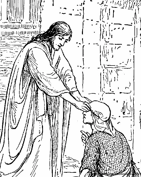 Dessin à colorier: Jesus (Religion et Mythologie) #98931 - Coloriages à Imprimer Gratuits