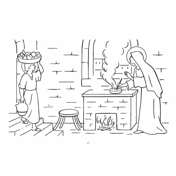 Coloriage imprimable Jesus #98945 de la collection Religion et Mythologie à colorier aux crayons