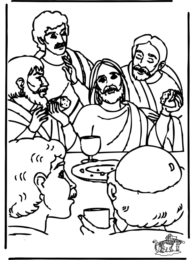 Dessin à colorier: Jesus (Religion et Mythologie) #99076 - Coloriages à Imprimer Gratuits