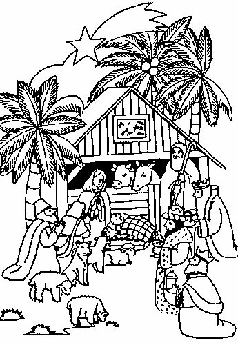 Dessin à colorier: Jesus (Religion et Mythologie) #99208 - Coloriages à Imprimer Gratuits