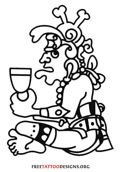 Coloriage gratuit Mythologie Aztèque #111598 de la collection Religion et Mythologie à imprimer