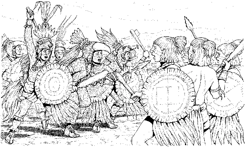 Page de coloriage Mythologie Aztèque #111657, collection Religion et Mythologie, à imprimer et colorier