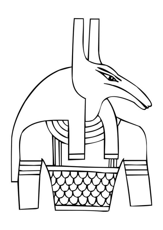 Coloriage gratuit pour enfants et adultes Mythologie Égyptienne #111178, collection Religion et Mythologie