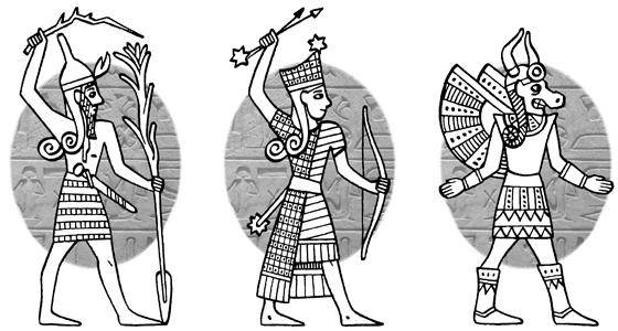 Dessin Mythologie Égyptienne #111285 à colorier de la série Religion et Mythologie, gratuit à télécharger et imprimer