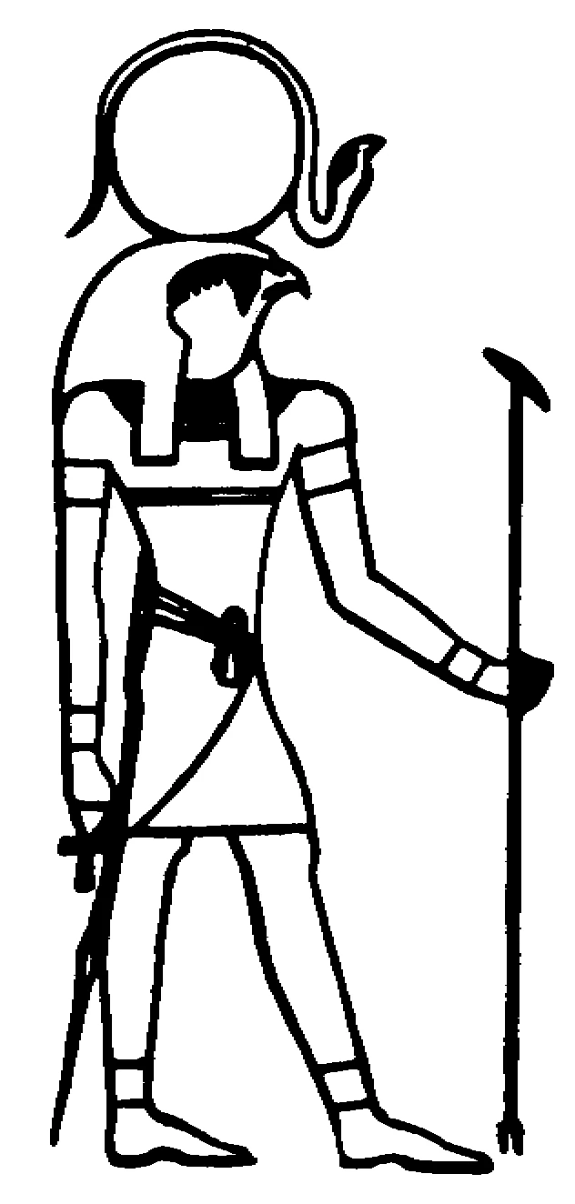 Illustration au trait Mythologie Égyptienne #111291 de la collection Religion et Mythologie à colorier gratuitement