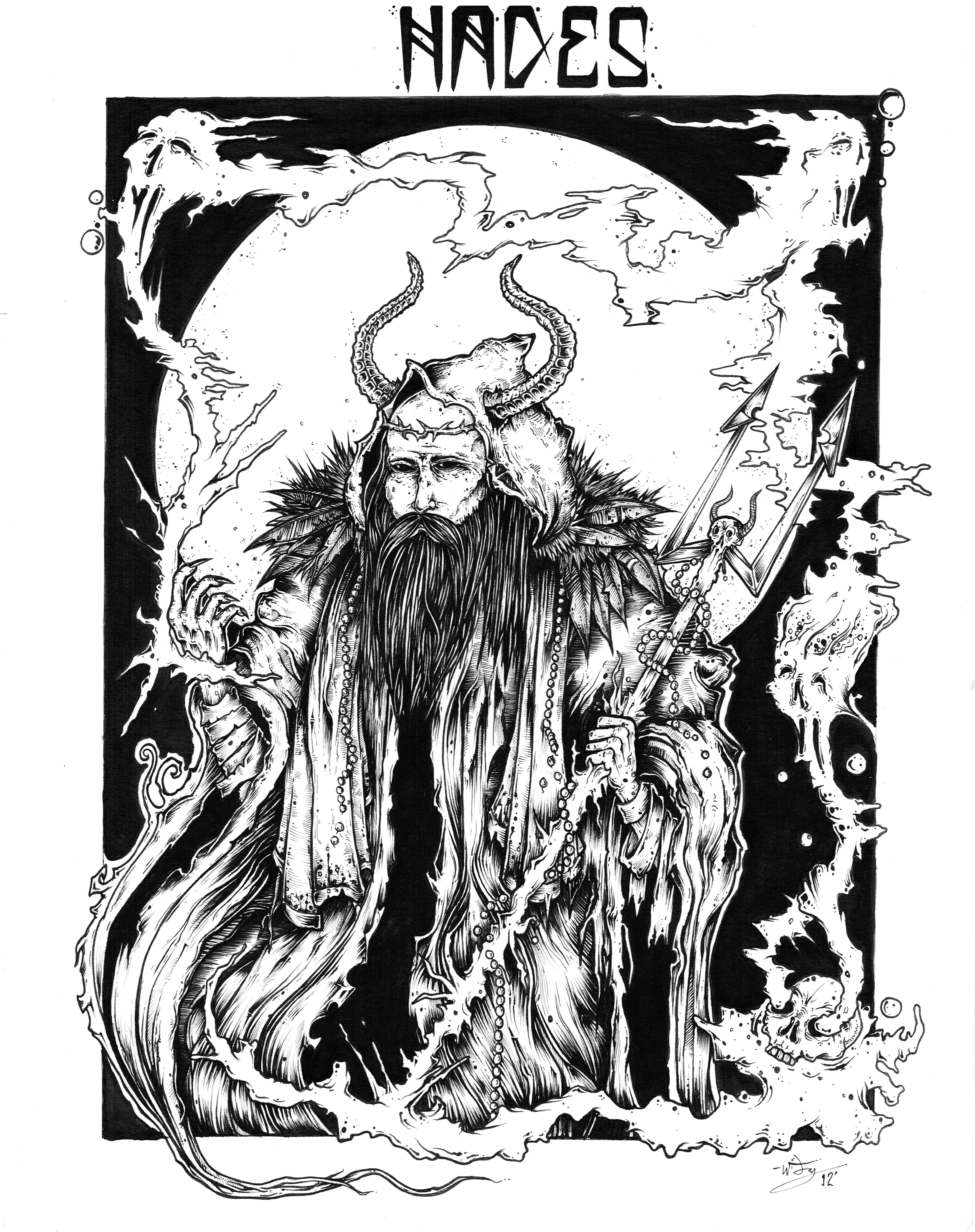 Coloriage Mythologie Grecque #109668 à imprimer gratuitement, extrait de la collection Religion et Mythologie