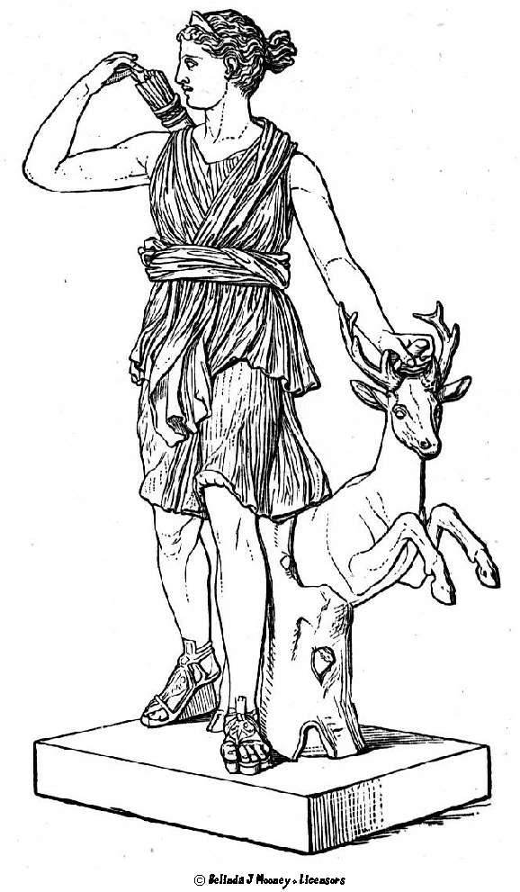 Illustration au trait Mythologie Grecque #109930 de la collection Religion et Mythologie à colorier gratuitement