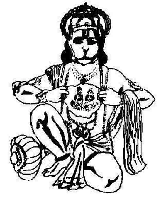 Page de coloriage Mythologie Hindou #109271, collection Religion et Mythologie, à imprimer et colorier